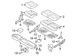Seat Cushion Pad - Right, Rear, Back