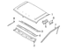 Roof Side Rail - Right, Inner
