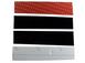 SuperCab & SuperCrew Black Platinum Stainless Steel B-Pillar Trim for Vehicles without Factory Keypad