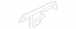 Door Window Belt Weatherstrip Clip Retainer - Left, Front, Rear