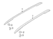 Roof Luggage Carrier Side Rail Rack Cross - Left