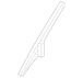 Windshield molding MOULDING - Right, Lower