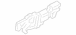 Exterior Door Handle Base Reinforcement - Right, Front, Rear