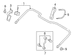 Suspension Stabilizer Bar - Rear