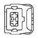 CTV Solenoid and TCO Temperature Sensor Connector
