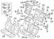 Seat Back Cushion Pad - Left, Rear