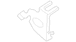 Radiator Support Bracket Engine Cooling Fan Shroud - Left, Upper