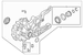 Drive Axle Differential Carrier - Front, Center