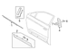 Door Applique Exterior molding - Right