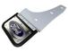 Gatorback Rear Pair Chrome Plate Splash Guards with Blue Ford Oval