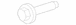 Suspension Shock Absorber Bolt - M12 x 65MM, Rear