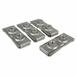 Bumper Cover Reinforcement Beam Bracket Impact Bar Nut - M16, Rear