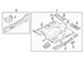 Floor Pan Crossmember - Left, Right, Front