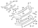 Bumper Trim Molding - Rear (Platinum)