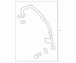 Turbocharger Oil Line Feed Pipe - 2.3L