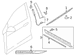 Door Applique Exterior molding - Right