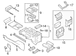 Console and COMPONENTS Panel End Instrument <br>Panel used for the - Right