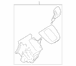 Automatic Transmission Shift Lever Gear - 1.6L (AT)