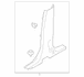 Door Pillar Post Trim Set Panel - Right