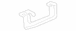 Interior Grab Bar Assist Handle - Left, Front, Rear (Cypress)