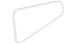 Quarter Glass Window - Left (Coupe)