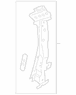 Body B-Pillar - Left, Inner (Coupe)