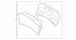 Instrument Cluster - Center 6.4L (AT)