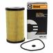 Engine Oil Filter Kit Element and Gasket - Front
