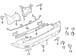 Bumper Cover - Rear, Outer (If Equipped)