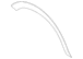 Wheel Arch Molding - Left, Front