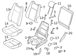 Seat Back Cushion Cover - Right, Rear