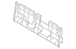 Seat Back Frame Retaining - Rear