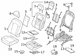Seat Cover Cushion - Right, Front