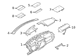 Instrument Panel Air Bag Module - Right, Center (Cypress)