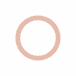 Copper Engine Gasket - 0.52 Inch ID