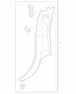 Body C-Pillar Trim Panel - Right, Center