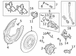 Disc Brake Caliper - Left, Front