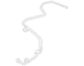 Evaporative Emissions System Lines Connecting Hose - 2.5L