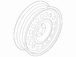 Wheel Rim 8 X 18 Painted