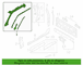 Body A-Pillar Reinforcement Side Rail - Right, Upper, Inner