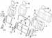 Seat Back Frame Retaining - Left, Rear,