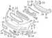 Bumper Cover Spacer Panel Filler - Front, Lower