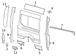 Quarter Panel Extension Side Roof Rail - Right, Outer (All Long)