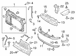 Radiator Support Panel End - Front 1.0L