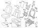 Seat Cover Cushion - Left, Front