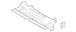 Radiator Support Baffle Deflector