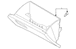 Glove Box Compartment Side - Passenger