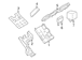 Junction Block Cover Shield (Fuses)