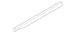 Rocker Panel Guard Molding - Left