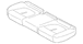 Seat Cover Cushion - Rear
